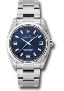 The excellent copy Rolex Oyster Perpetual 34 114200 watches can guarantee water resistance to 330 feet.