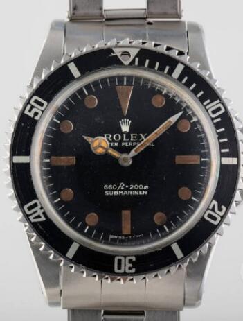 This Submariner has been auctioned by a high price of 365,000 Swiss francs.